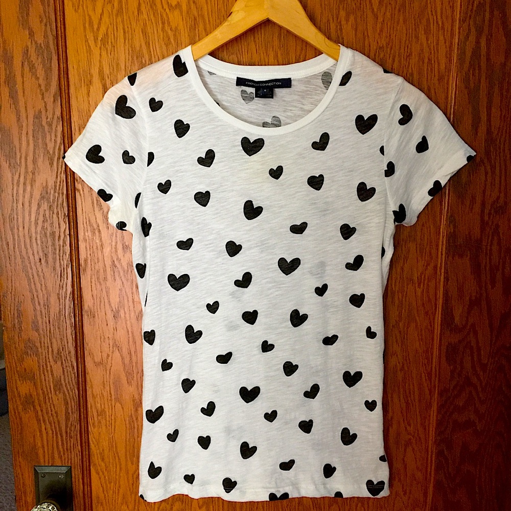 French Connection▪️Heart T-Shirt